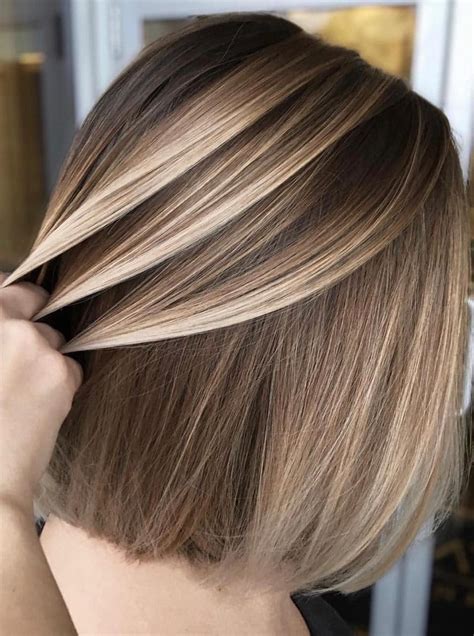 50 gorgeous balayage hair color ideas for blonde short straight hair