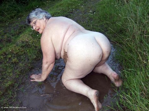 grandma libby rolling in the mud gallery