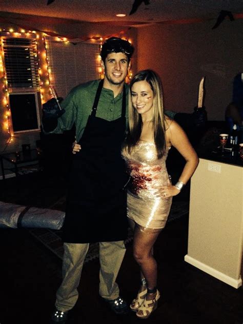 dexter and his victim homemade halloween couples costumes popsugar love and sex photo 10