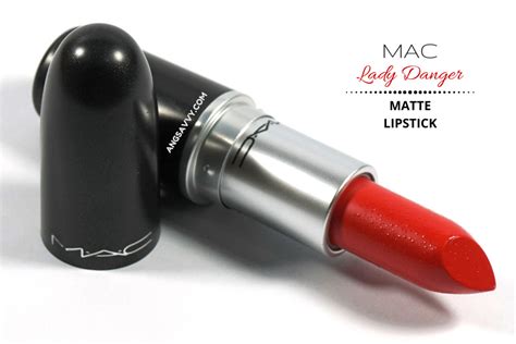 mac lady danger lipstick review ang savvy