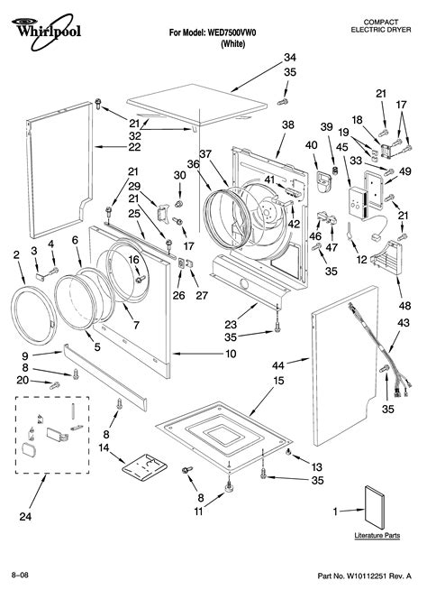 wiring diagram  whirlpool estate dryer wiring digital  schematic