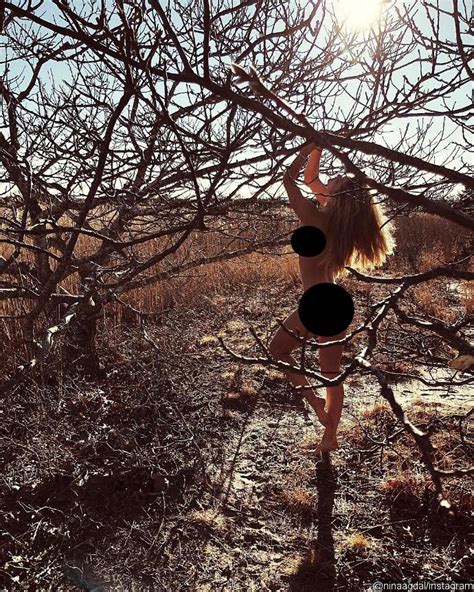 Nina Agdal Poses Completely Naked In The Woods For Beau Jack Brinkley
