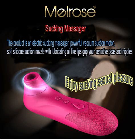 Rose Red Electric Female Breast Sex Toys Vibrator Sucking Breast For