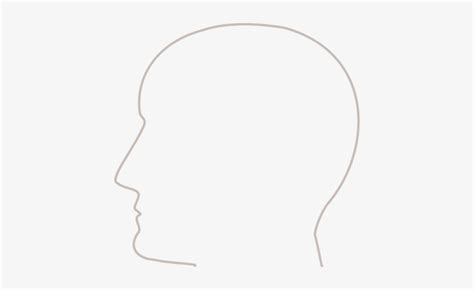 human head side view outline  png  pngkit