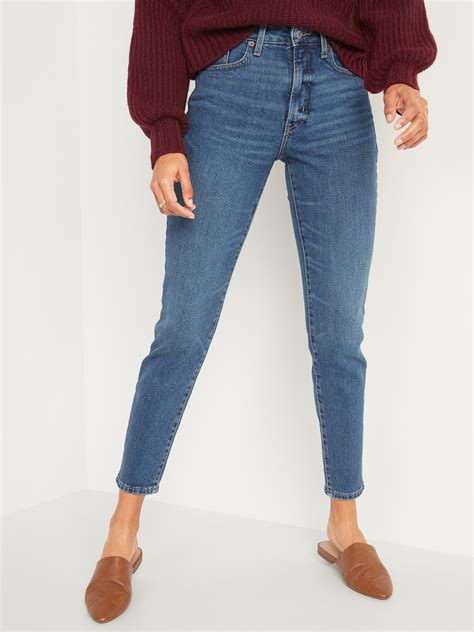high waisted o g straight ankle jeans for women old navy