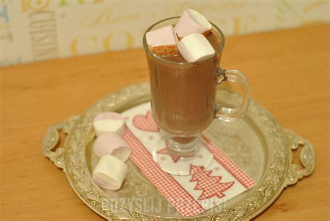 gorąca czekolada z piankami przepis przyslijprzepis pl