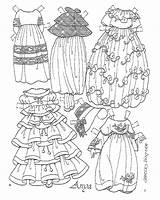 Paper Anya Doll Dolls Missy Miss sketch template
