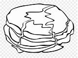 Coloring Breakfast Pages Pancake Popular Colouring sketch template