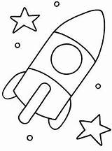 Coloring Space Pages Rocket Planes Birthday sketch template