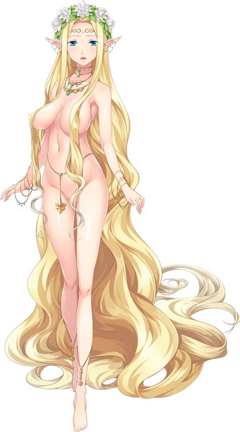 rule 34 absurdly long hair anklet belly chain blonde