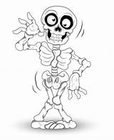 Skeleton Clip Clipart Cliparting sketch template
