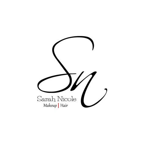 logo  samah nicole makeup hair