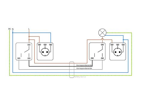 schaltplan wechselschaltung  schalter  lampe wiring diagram images   finder
