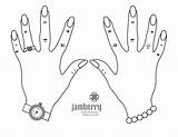 Unhas Jamberry Hands Decoradas Packs Jamberrynails Tudodesenhos Manicure Jam sketch template