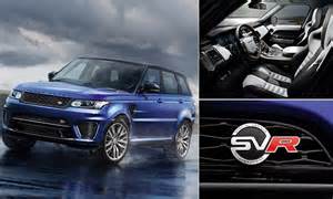 range rover sport svr  fastest    top speed  mph daily mail