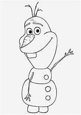 Olaf Coloring Pages Snowman Frozen Birthday Disney Drawings Movie sketch template