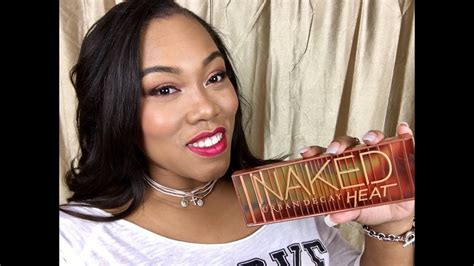 naked heat live swatches first impression tutorial sophia starla my