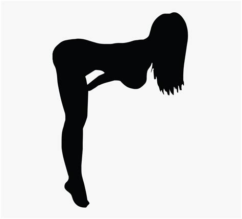 silhouette femme sexy 11 girl bending over silhouette