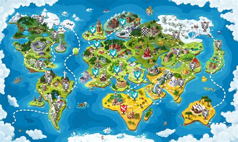 world map   game behance behance