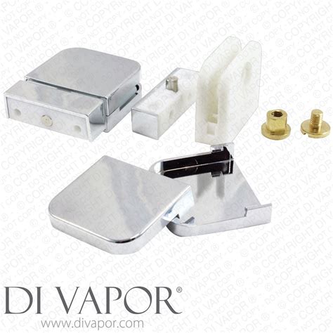 vapor  plastic glass shower door pivot hinge  mm glass support fixing ebay
