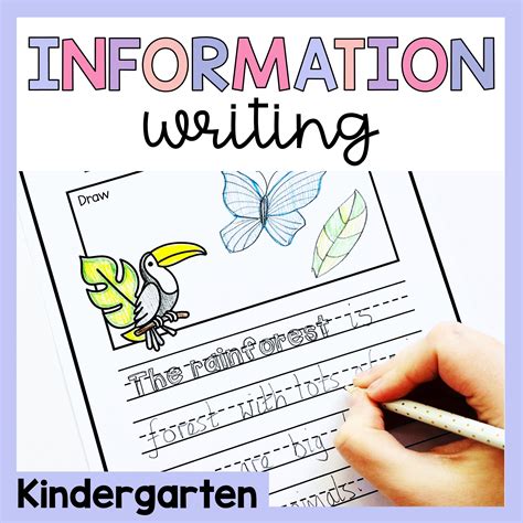 kindergarten informational writing prompts