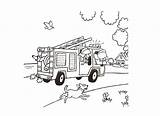 Brandweer Brandweerauto Kidscorner sketch template