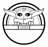 Yoda Brighten Suncatcher Stlmotherhood sketch template