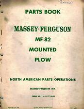 massey ferguson mf  mounted plow parts manual ebay