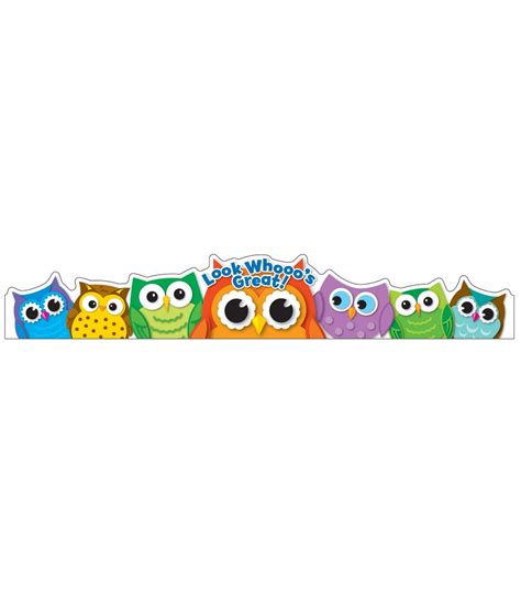 owl border clipartsco