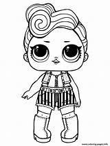 Lol Surprise Dolls Coloring Pages Doll Printable Print Color Colouring Info Getcolorings Sisters Queen Getcoloringpages sketch template