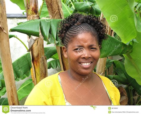 Beautiful South African Woman Stock Image Image 8818899