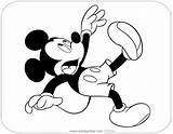 Mickey Mouse Falling Coloring Pages Disneyclips Misc sketch template