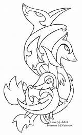 Coloring Pages Snivy Pokemon Starter Family Lineart Colouring Starters Deviantart Kanto Color Printable Orca Getcolorings Print Fresh Torchic Colorings Template sketch template