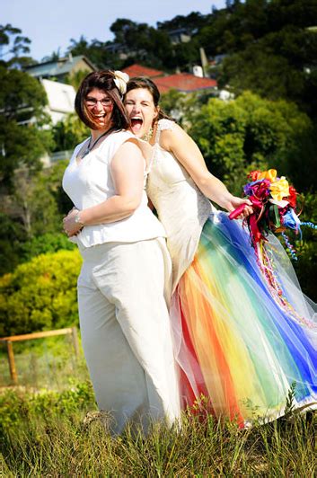 anya s rainbow wedding dress offbeat bride