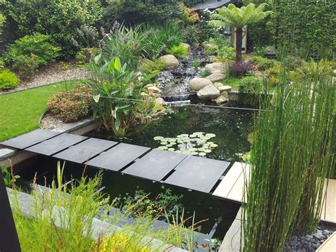 creer  mini bassin en  heures chrono dans votre jardin destine plante bassin de jardin
