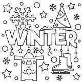Winter Coloring Pages Puzzle Printable Kids Activity Themed Drawing Print Sheets Printables 30seconds Mom Pieces Tip Getdrawings Choose Board sketch template