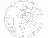 Dxf  Flowers 3axis sketch template