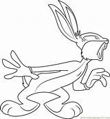 Bugs Bunny Shocks Coloring Pages Coloringpages101 sketch template