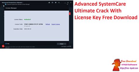 advanced systemcare ultimate key labsbap