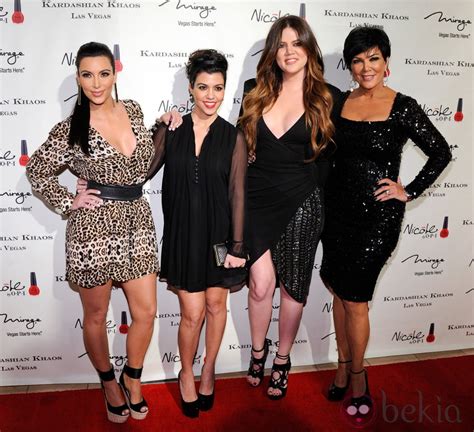 Kourtney Kim Y Khloe Kardashian Y Kris Jenner En Las Vegas Kourtney