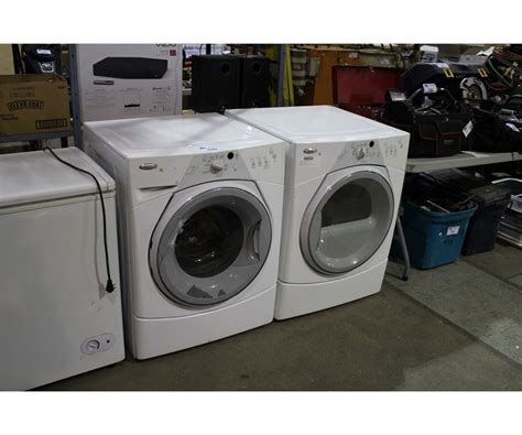 whirlpool duet sport washer dryer set washer damage