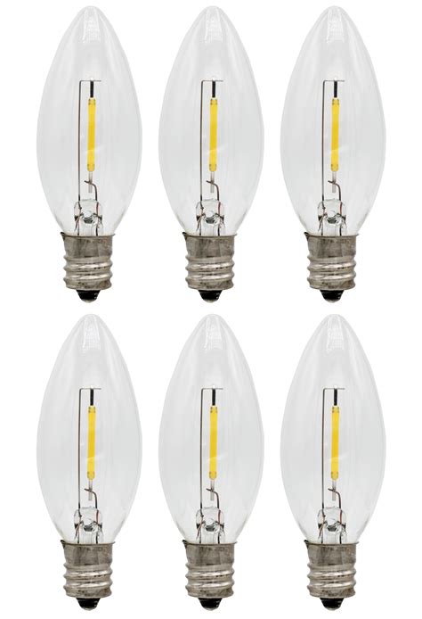 pack led replacement light bulbs  electric candle lamps window candles chandeliers
