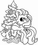 Pony Coloring Christmas Little Pages Disney Tree Printable Kids Pie Horse Pinkie Gifts Colouring Girls Printables Unicorn Ponies Chrismas Print sketch template
