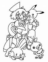 Pokemon Coloring Pages Adults Clipart Kids Library sketch template