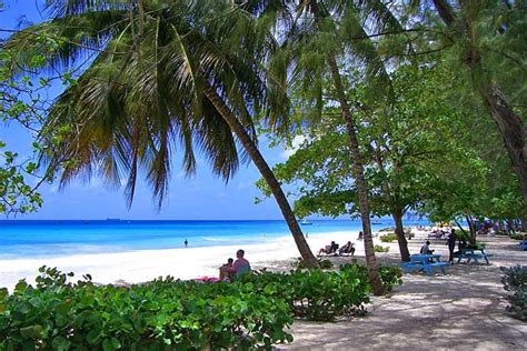 the turquoise sea at brownes beach barbados