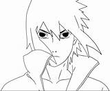 Sasuke Lineart Deviantart sketch template