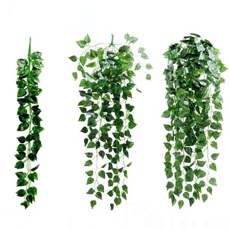artificial fake hanging hanging vine plant leaves garland home garden wall decoration