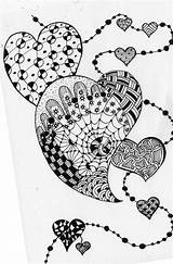 Zentangle Tangle Kinderkamer Kleurplaat Doodles Paisley Zendoodle Zen Zentangles Mewarn15 Volwassenen Woezel Pip sketch template