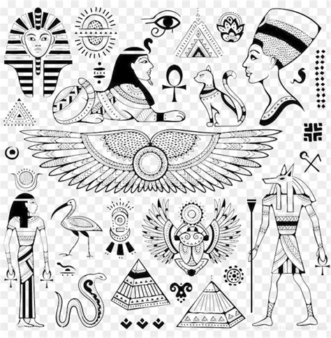 Download Yramids Ancient Egypt Hieroglyphs Egypt Symbols