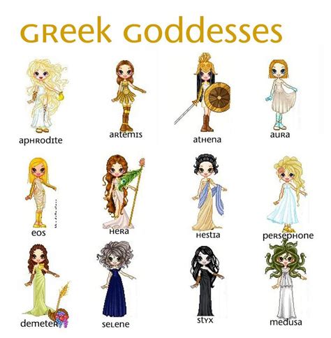 greek goddesses  glitterpig  deviantart